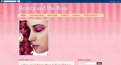 Desktop Screenshot of beautyandtherose.blogspot.com