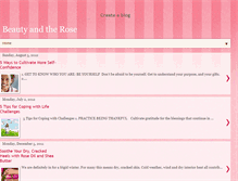Tablet Screenshot of beautyandtherose.blogspot.com