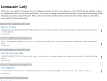 Tablet Screenshot of lemonadelady.blogspot.com