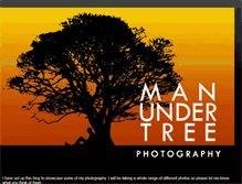 Tablet Screenshot of manundertreephotography.blogspot.com