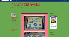 Desktop Screenshot of cakesbymel11.blogspot.com