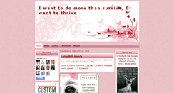 Desktop Screenshot of morethansurvivingthriving.blogspot.com