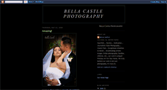 Desktop Screenshot of bellacastlephotography.blogspot.com