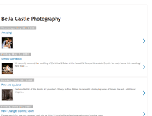 Tablet Screenshot of bellacastlephotography.blogspot.com
