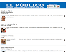 Tablet Screenshot of periodicoelpublico.blogspot.com