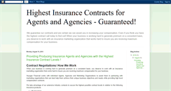 Desktop Screenshot of bestinsurancecontracts.blogspot.com