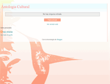 Tablet Screenshot of antologiamomentoliterocultural.blogspot.com