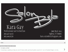 Tablet Screenshot of kara-salonbela.blogspot.com