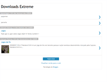 Tablet Screenshot of downloadsextreme3.blogspot.com