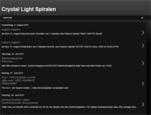 Tablet Screenshot of crystal-light-spiralen.blogspot.com