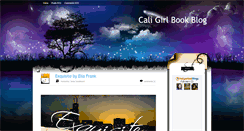 Desktop Screenshot of caligirlbookblog.blogspot.com