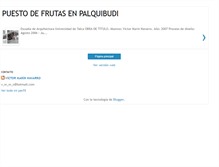Tablet Screenshot of palquibudi.blogspot.com