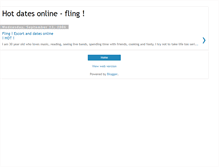 Tablet Screenshot of fling-online.blogspot.com