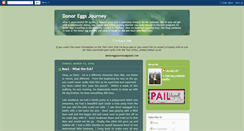 Desktop Screenshot of donoreggsjourney.blogspot.com