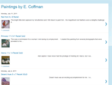 Tablet Screenshot of elliecoffman.blogspot.com