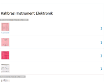 Tablet Screenshot of kalibrasiinstrumentelektronik.blogspot.com
