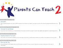 Tablet Screenshot of parentscanteach2.blogspot.com