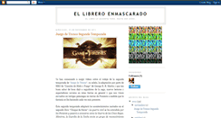 Desktop Screenshot of libreroenmascarado.blogspot.com
