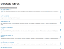Tablet Screenshot of chupandoranitas.blogspot.com