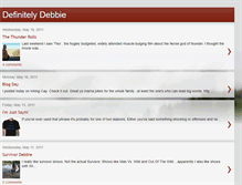 Tablet Screenshot of definitelydebbie.blogspot.com