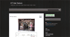 Desktop Screenshot of kthairsaloon.blogspot.com