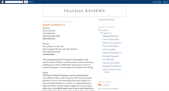 Desktop Screenshot of plasmasreviews.blogspot.com