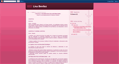 Desktop Screenshot of linamarcelabenitez.blogspot.com