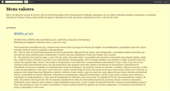 Desktop Screenshot of meusvalores.blogspot.com