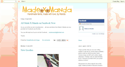 Desktop Screenshot of madexmanda.blogspot.com