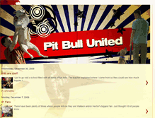 Tablet Screenshot of pitbullunited.blogspot.com