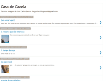 Tablet Screenshot of casa-de-cacela.blogspot.com