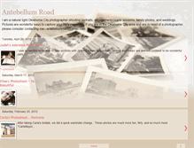 Tablet Screenshot of antebellumroad.blogspot.com