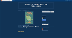 Desktop Screenshot of nuevosmovimientosenpedagogia.blogspot.com