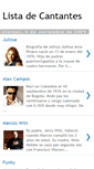 Mobile Screenshot of listadecantantes.blogspot.com