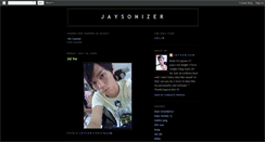 Desktop Screenshot of jaysonizer.blogspot.com