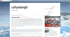 Desktop Screenshot of cahyalangit.blogspot.com