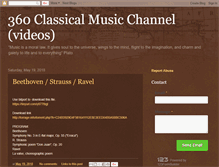 Tablet Screenshot of classicalmusicchannel.blogspot.com