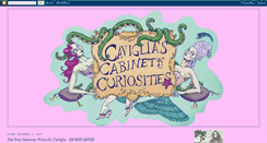 Desktop Screenshot of cavigliascabinetofcuriosities.blogspot.com