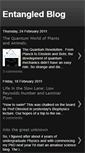 Mobile Screenshot of entangledblog.blogspot.com