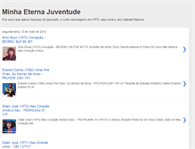 Tablet Screenshot of minhajuventudade.blogspot.com