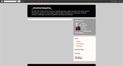 Desktop Screenshot of mnemomaquina.blogspot.com