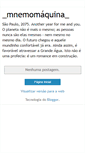 Mobile Screenshot of mnemomaquina.blogspot.com