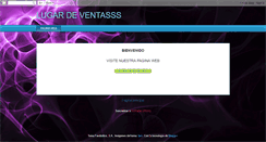 Desktop Screenshot of lugardeventasss.blogspot.com