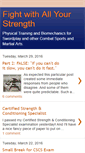 Mobile Screenshot of fightwithallyourstrength.blogspot.com