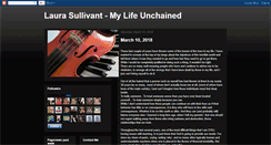 Desktop Screenshot of laurasullivantsterkmylifeunchained.blogspot.com