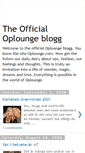 Mobile Screenshot of oplounge.blogspot.com