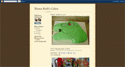 Desktop Screenshot of mamaruthscakes.blogspot.com