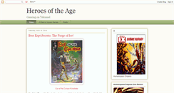 Desktop Screenshot of heroesoftheage.blogspot.com