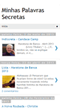 Mobile Screenshot of minhas-palavras-secretas.blogspot.com