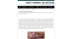 Desktop Screenshot of obatherbal101.blogspot.com